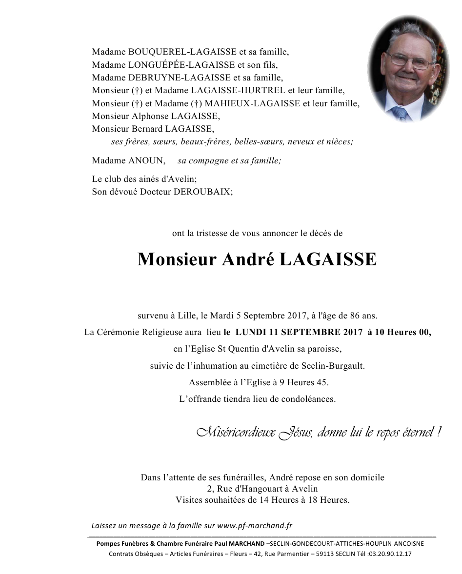 Image Pour voir le faire-part d'André CLIQUEZ-ICI