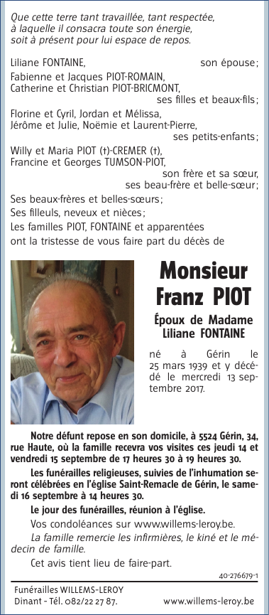 Image Annonce nécrologique