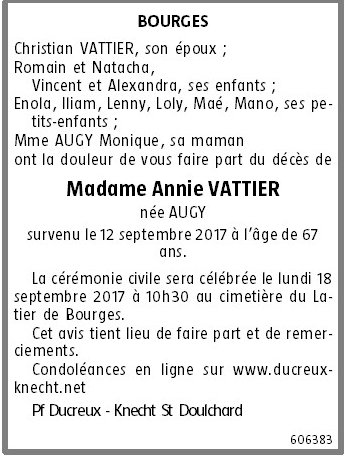 Image Annonce nécrologique