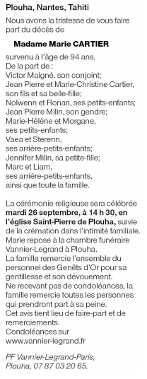 Image Annonce nécrologique