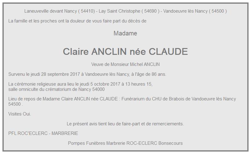 Image Annonce nécrologique