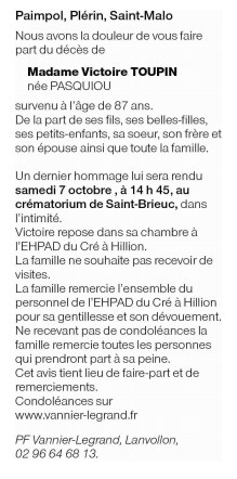 Image Annonce nécrologique