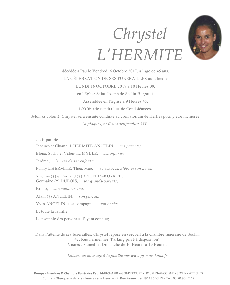 Image Pour voir le faire-part de Chrystel CLIQUEZ-ICI