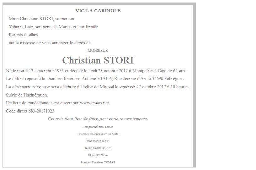 Image Annonce nécrologique