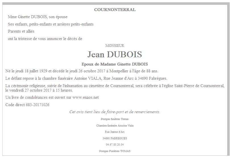 Image Annonce nécrologique
