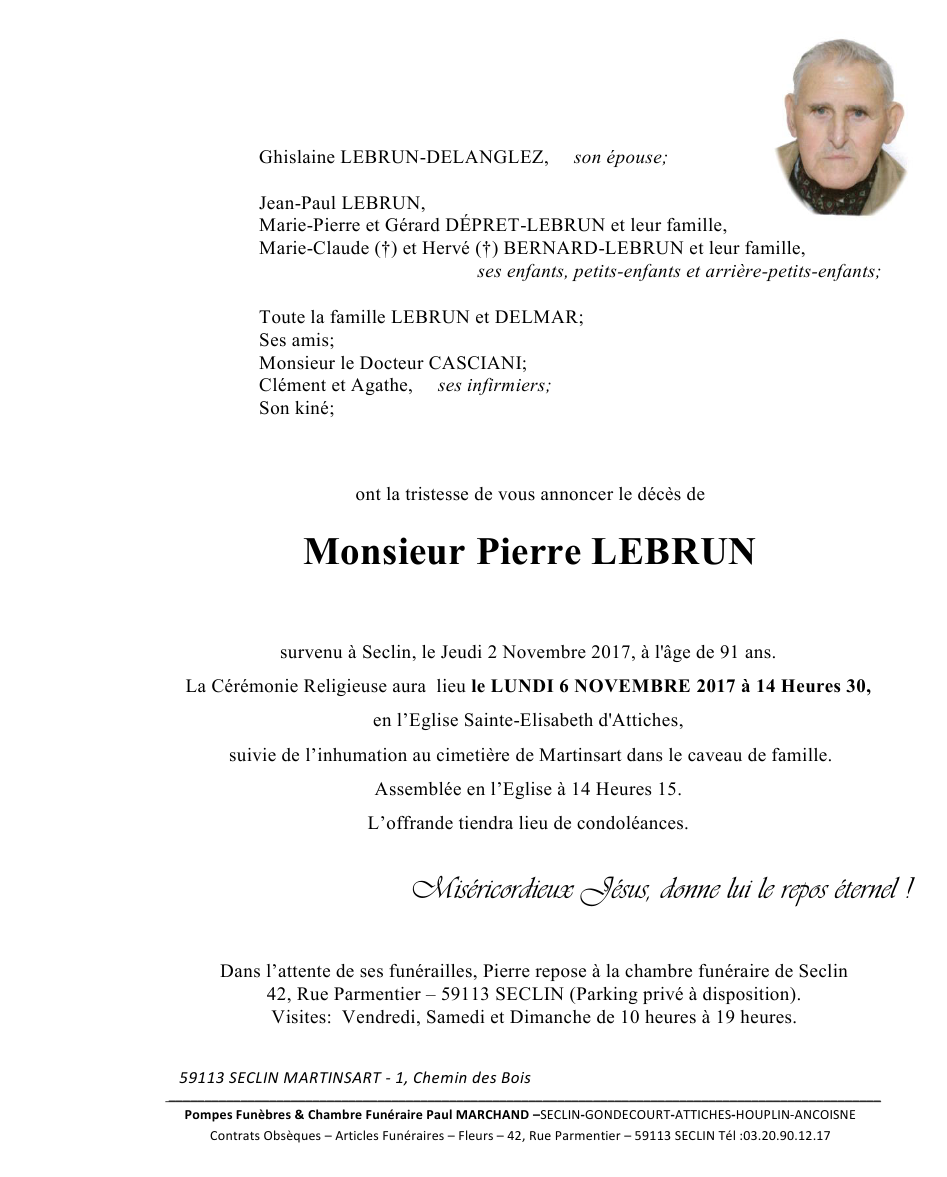 Image Pour voir le faire-part de Pierre CLIQUEZ-ICI