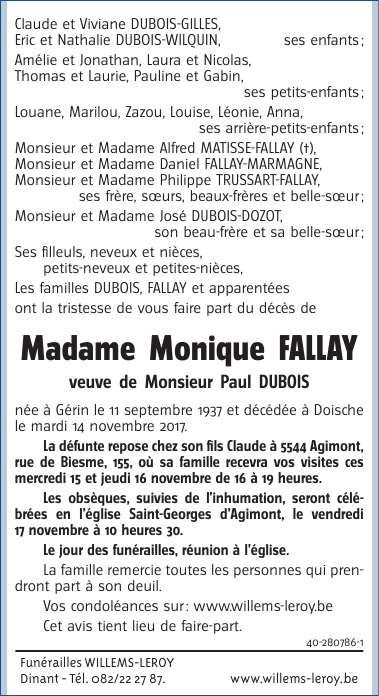 Image Annonce nécrologique