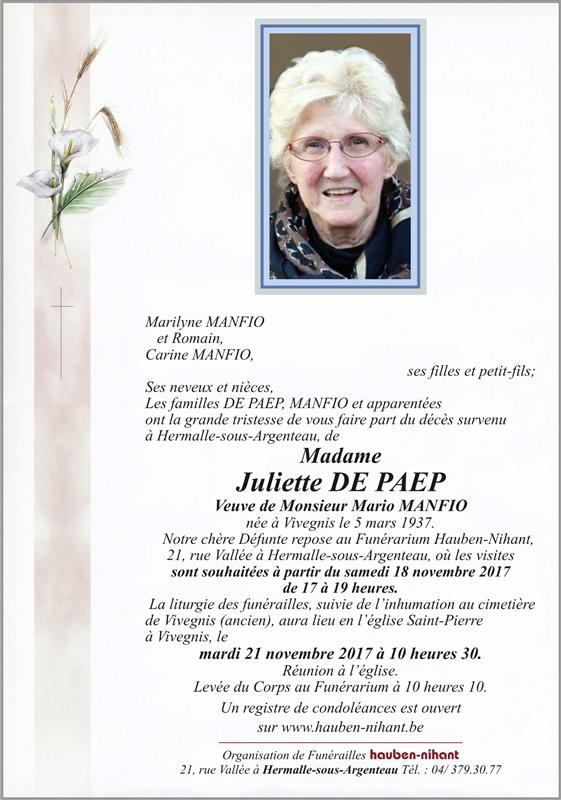 Image Annonce nécrologique