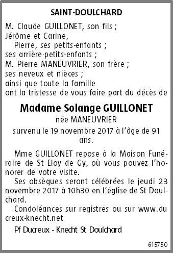 Image Annonce nécrologique