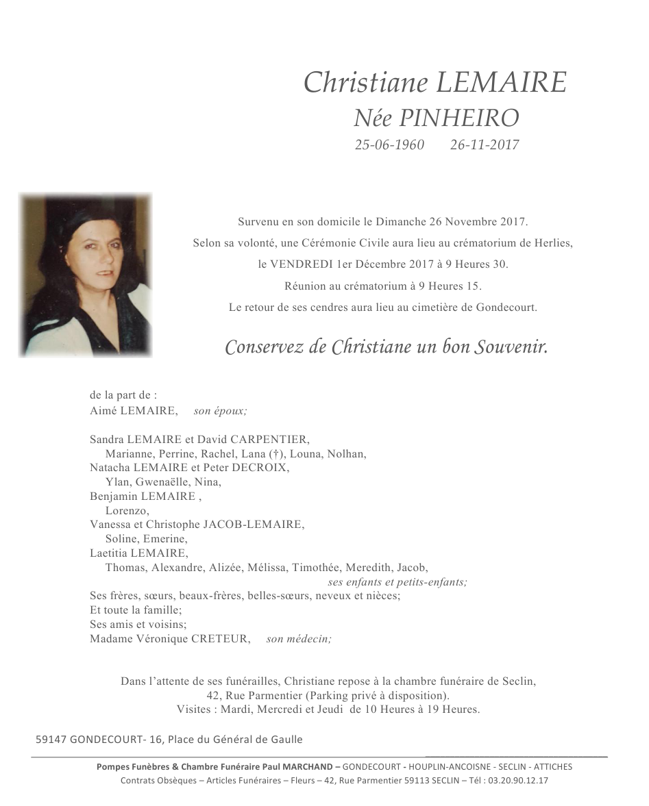 Image Pour voir le faire-part de Christiane CLIQUEZ-ICI