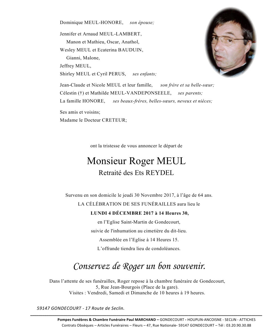Image Pour voir le faire-part de Roger CLIQUEZ-ICI