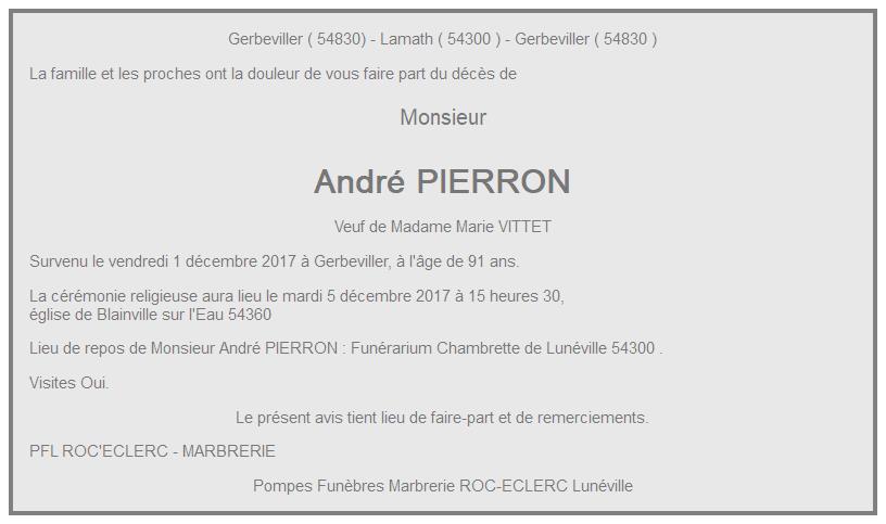 Image Annonce nécrologique