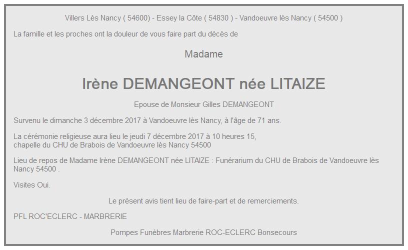 Image Annonce nécrologique