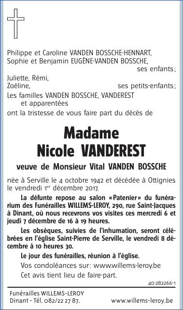 Image Annonce nécrologique