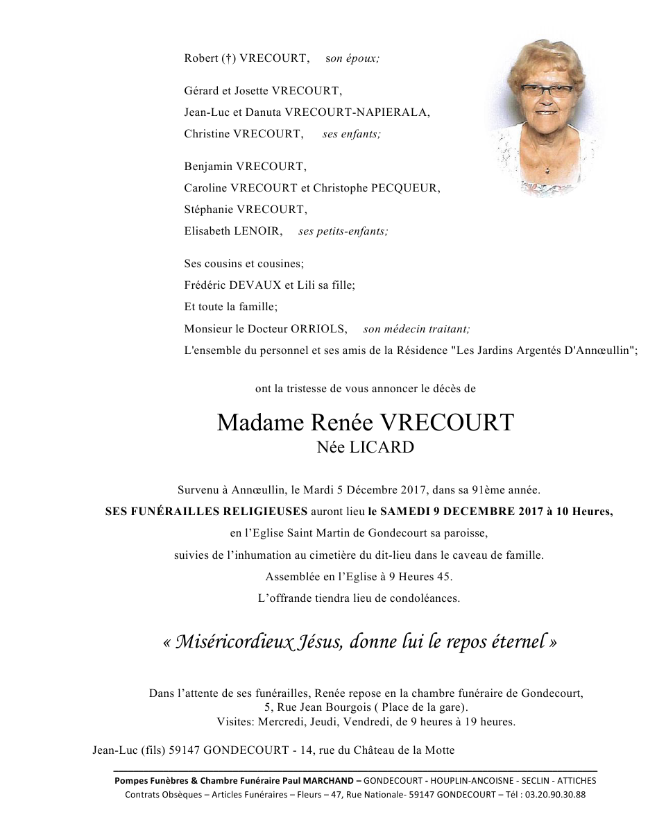 Image Pour voir le faire-part de Renée CLIQUEZ-ICI