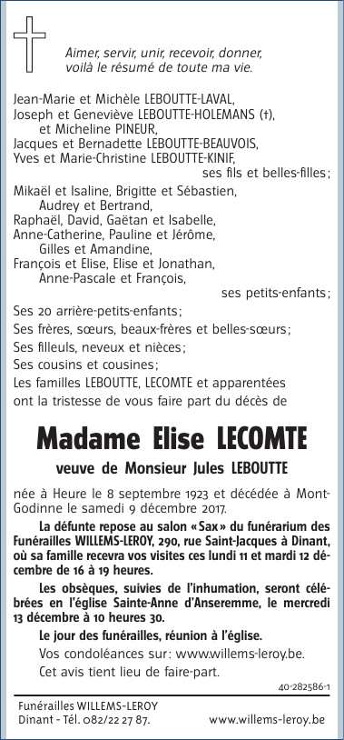 Image Annonce nécrologique