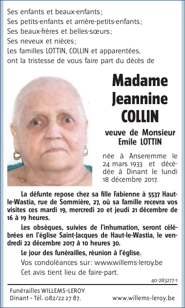 Image Annonce nécrologique