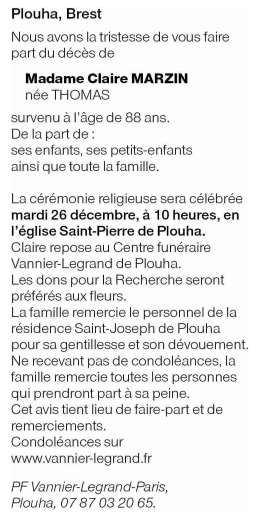 Image Annonce nécrologique