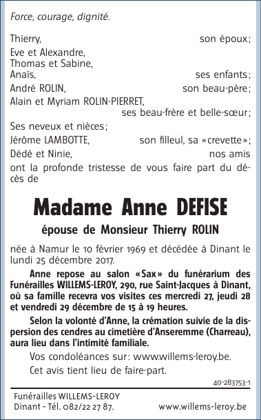 Image Annonce nécrologique