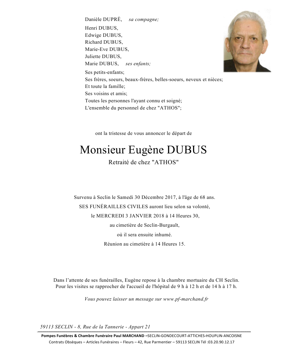 Image Pour voir le faire-part d'Eugène CLIQUEZ-ICI