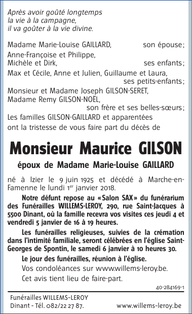 Image Annonce nécrologique
