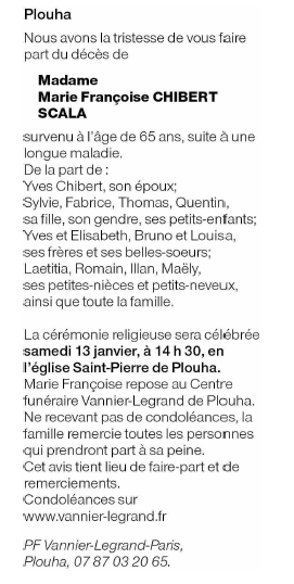 Image Annonce nécrologique