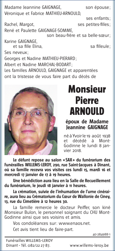 Image Annonce nécrologique
