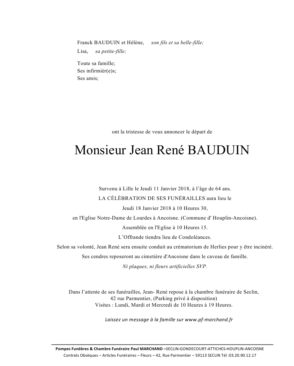 Image Pour voir le faire-part de Jean-René CLIQUEZ-ICI