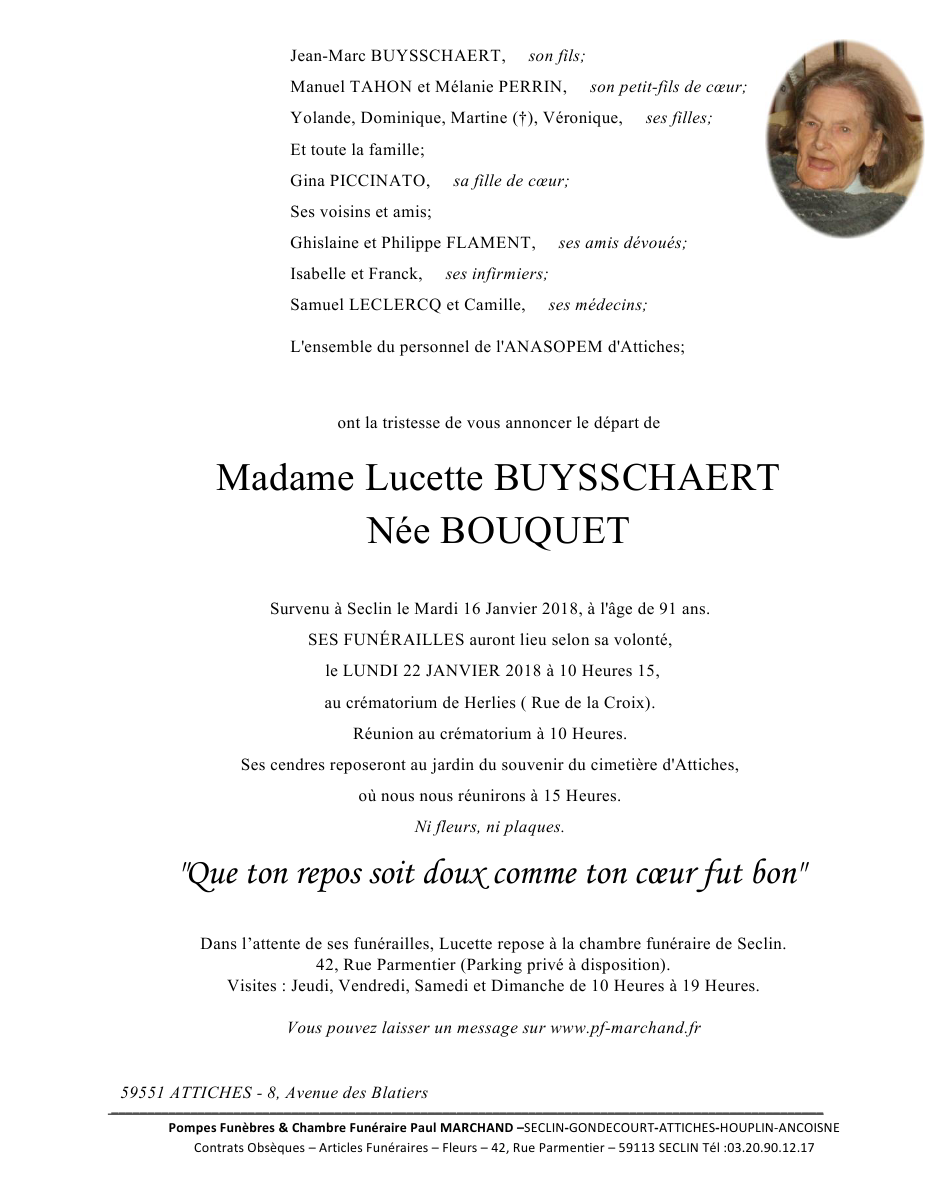 Image Pour voir le faire-part de Lucette CLIQUEZ-ICI
