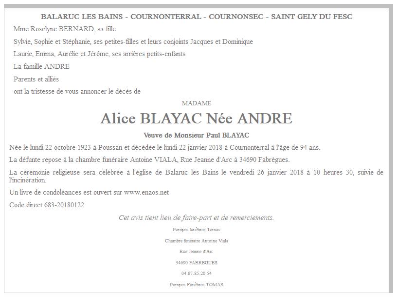 Image Annonce nécrologique