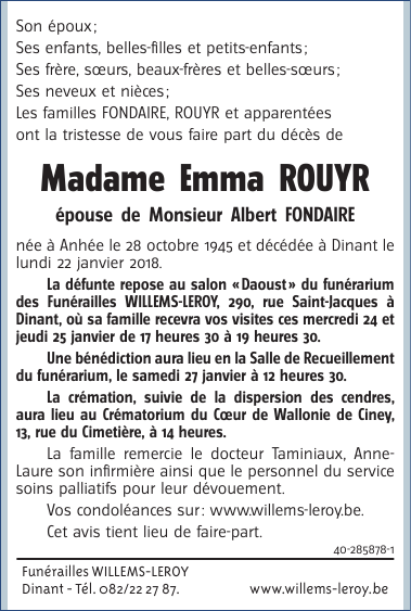 Image Annonce nécrologique
