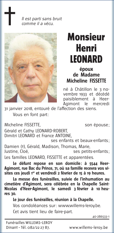 Image Annonce nécrologique