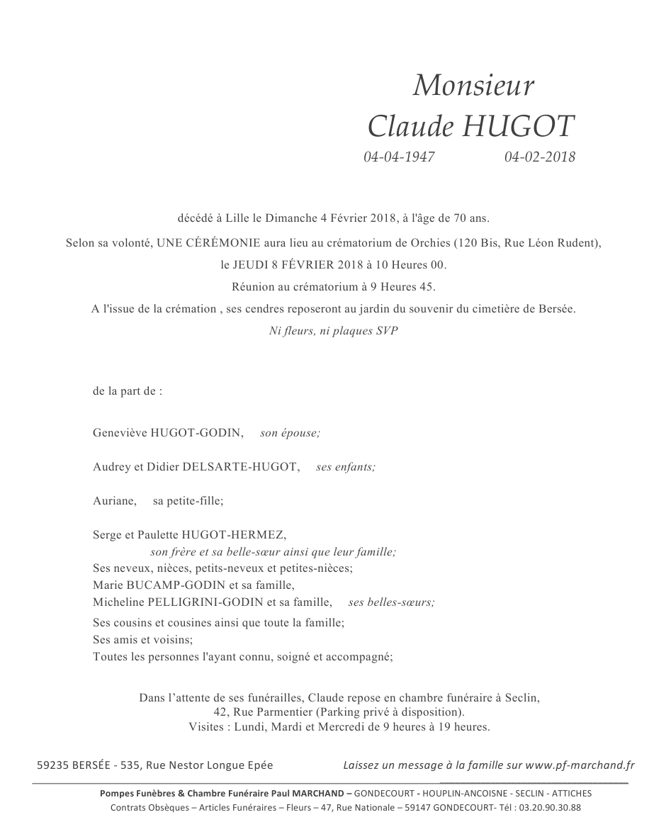 Image Pour voir le faire-part de Claude CLIQUEZ-ICI