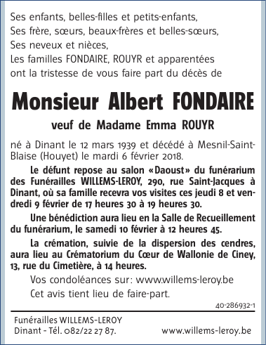 Image Annonce nécrologique