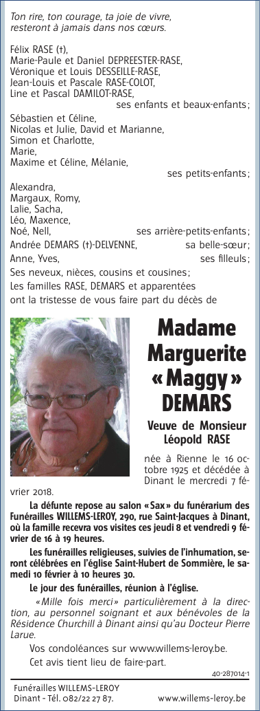 Image Annonce nécrologique