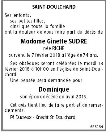 Image Annonce nécrologique