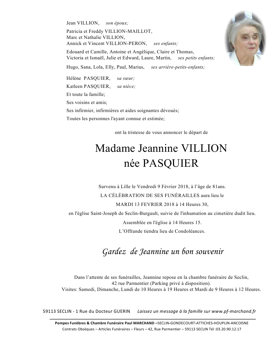 Image Pour voir le faire-part de Jeannine CLIQUEZ-ICI