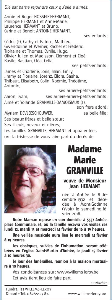 Image Annonce nécrologique