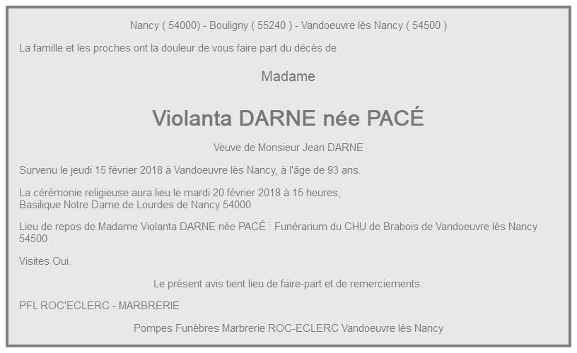 Image Annonce nécrologique