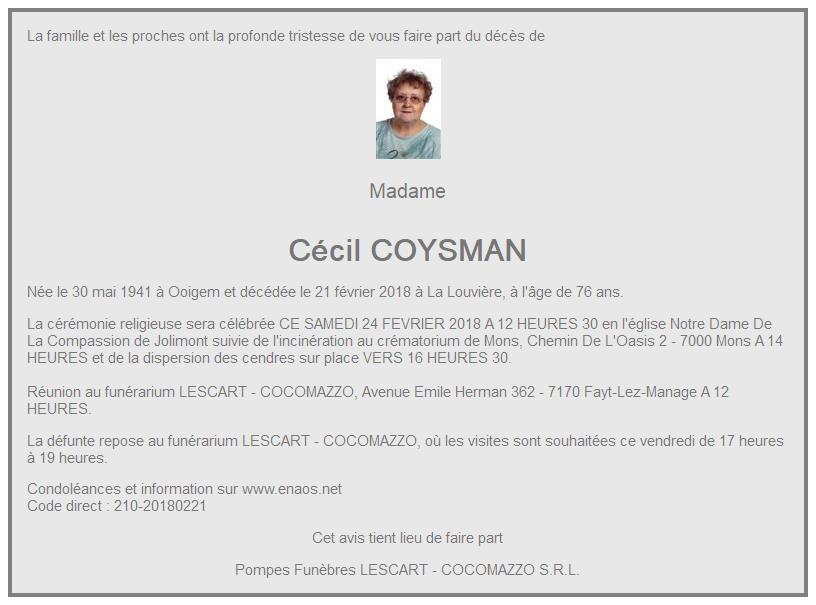 Image Annonce nécrologique