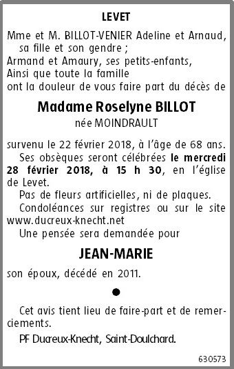 Image Annonce nécrologique