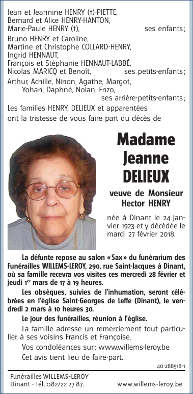 Image Annonce nécrologique