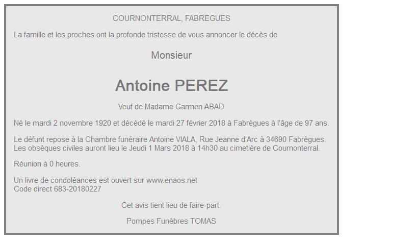 Image Annonce nécrologique