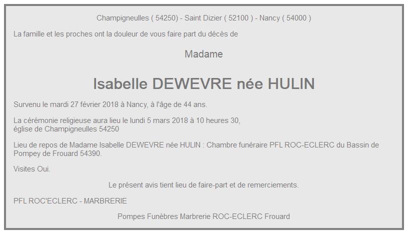 Image Annonce nécrologique