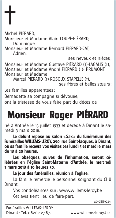 Image Annonce nécrologique