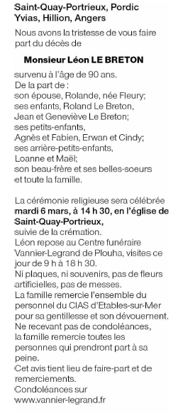 Image Annonce nécrologique