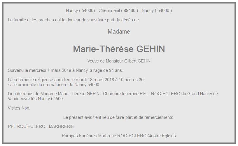 Image Annonce nécrologique