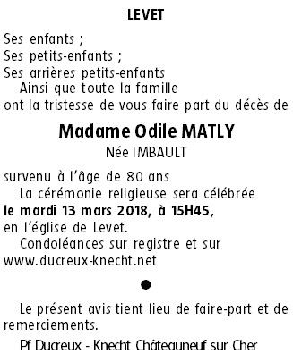 Image Annonce nécrologique