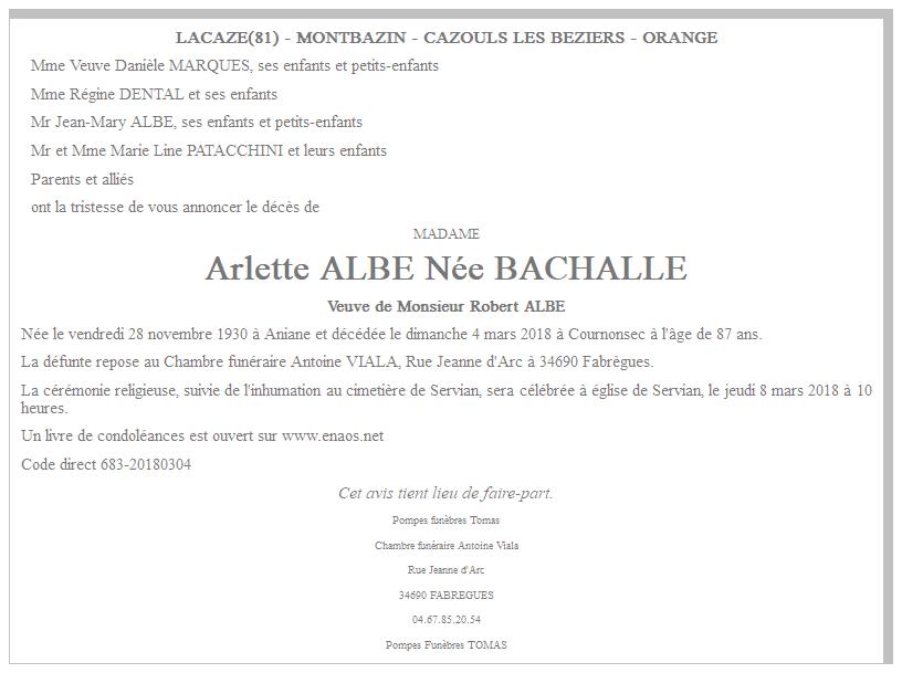 Image Annonce nécrologique