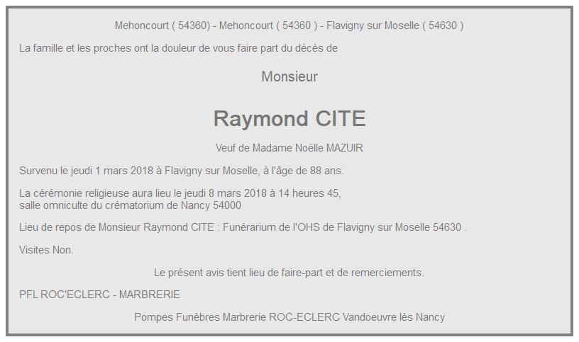 Image Annonce nécrologique